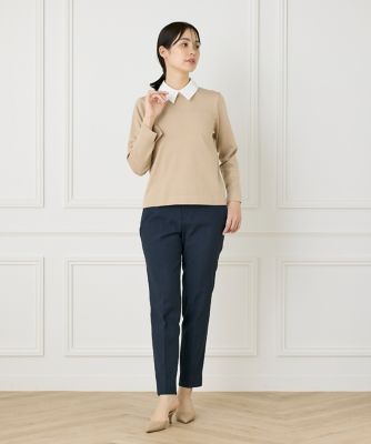 衿付きクルーネックプルオーバー（７１５１１７００２７）