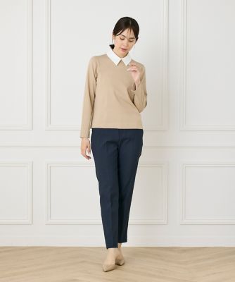 衿付きクルーネックプルオーバー（７１５１１７００２７）