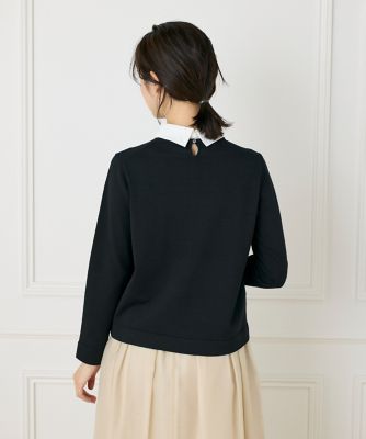 衿付きクルーネックプルオーバー（７１５１１７００２７）