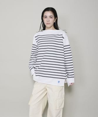 ＜SUPERIOR CLOSET (Women)＞バスクシャツ《ＯＲＣＩＶＡＬ》（７１５１１９０６０２）