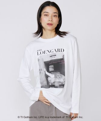 ＜SUPERIOR CLOSET (Women)＞《ＳＵＰＥＲＩＯＲ　ＣＬＯＳＥＴ》ＬＩＦＥ　ＰＩＣＴＵＲＥ　ＣＯＬＬＥＣＴＩＯＮ　ロングスリーブフォトＴシャツ《ＧＯＯＤ　ＲＯＣＫ　ＳＰＥＥ