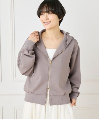 ＜INED (Women)＞ジップアップフーディー《ＹＶＯＮ》（７１５１１９８１０１）