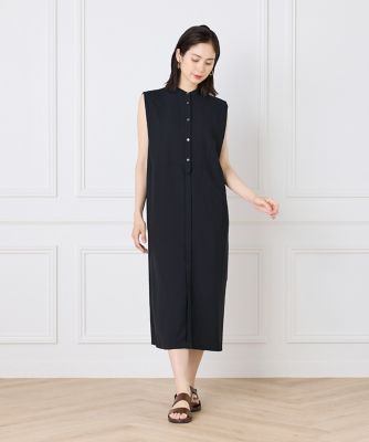 ぎど　ノースリーブのシャツワンピース WEB限定》ノースリーブシャツワンピース
