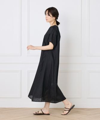 《ＷＥＢ限定》ボリュームスリーブリネンワンピース（７１５２１２１０１９）