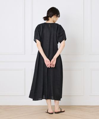 《ＷＥＢ限定》ボリュームスリーブリネンワンピース（７１５２１２１０１９）