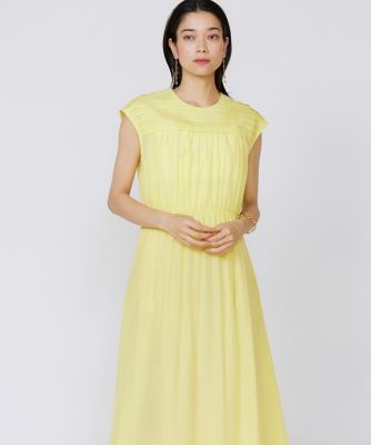 《大きいサイズ》タックワンピース（７１５２１２１８１４）
