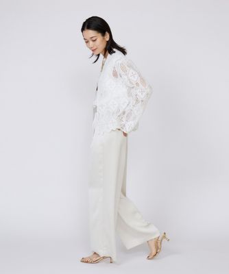 Yue ネイビー レースジャケット Lサイズ Yue ネイビー レースジャケット Lサイズ