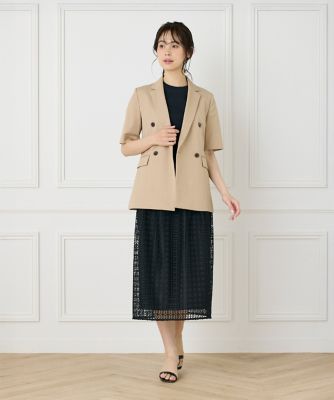 タックレーススカート（７１５２１５２０２３）