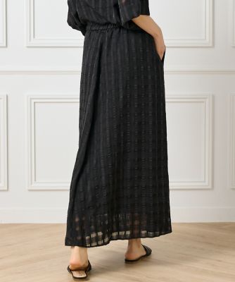 シアーチェックバイアススカート（7152152028