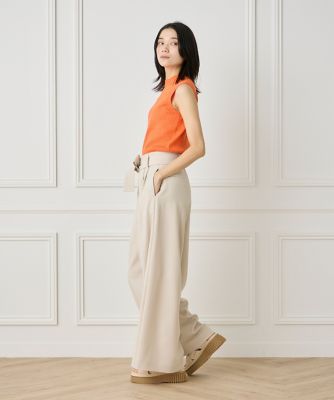 ベルテッドパンツ （7152161041） | INED (Women)/イネド