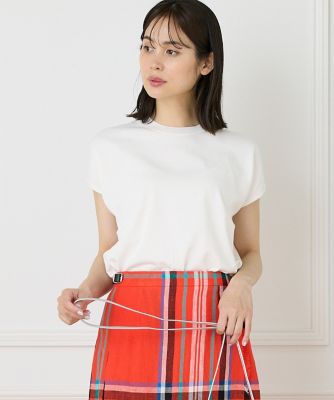 ＜INED (Women)＞《ＷＥＢ限定》フレンチスリーブサマーニット（７１５２１７００２８）