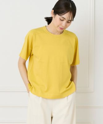 WEB限定》Tシャツ風プルオーバーサマーニット
