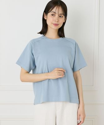 《ＷＥＢ限定》Ｔシャツ風プルオーバーサマーニット（７１５２１７００２９）