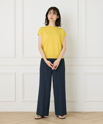 《大きいサイズ》《ＷＥＢ限定》フレンチスリーブサマーニット（７１５２１７０８２８）