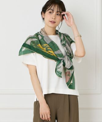 ＜INED L (Women/大きいサイズ)＞《大きいサイズ》《ＷＥＢ限定》Ｔシャツ風プルオーバーサマーニット（７１５２１７０８２９）