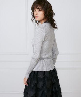 メタリックヤーンカーディガン《ｌａ　ｖｅｉｌｌｅ　ｂｙ　ＳＵＰＥＲＩＯＲ　ＣＬＯＳＥＴ》（７１５２１７８９０７）