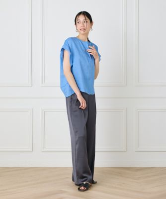 リネンスキッパーブラウス（７１５２１８２０３１）