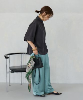 《三尋木奈保コラボ》辛口モードなワイドスリーブシャツ（７１５２１８２０３３）