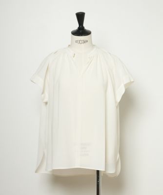 キーネックブラウス（７１５２１８２０３５）