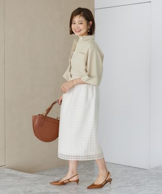 《大きいサイズ》辛口モードなワイドスリーブシャツ《三尋木奈保コラボ》（７１５２１８２８３３）