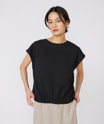 《大きいサイズ》フレンチスリーブトップス（７１５２１８２８３９）