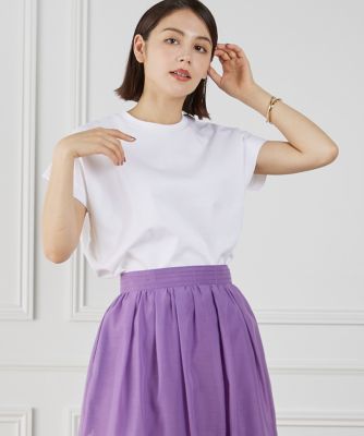 ＜INED (Women)＞《ＷＥＢ限定》フレンチスリーブカットソー（７１５２１９００３４）