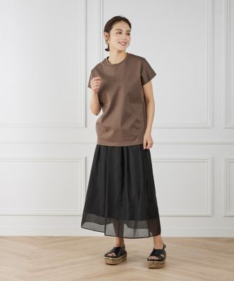 《ＷＥＢ限定》フレンチスリーブカットソー（７１５２１９００３４）
