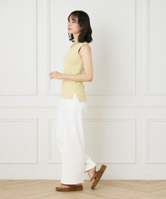 コットンリブタンクトップ《ＹＶＯＮ》（７１５２１９０１３１）