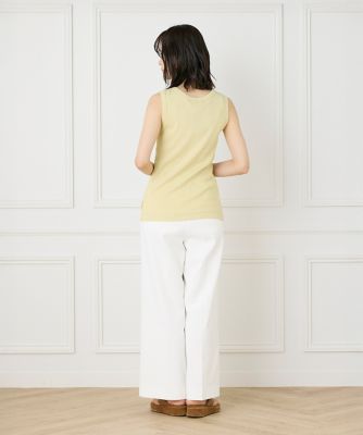 コットンリブタンクトップ《ＹＶＯＮ》（７１５２１９０１３１）