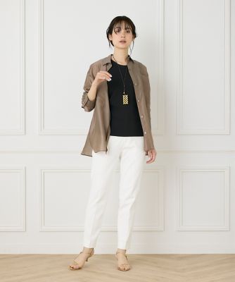 コットンリブタンクトップ《ＹＶＯＮ》（７１５２１９０１３１）
