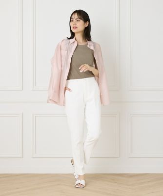 コットンリブタンクトップ《ＹＶＯＮ》（７１５２１９０１３１）