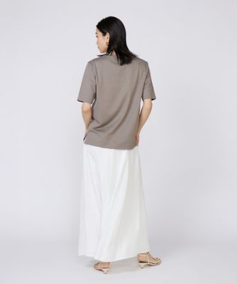《大きいサイズ》サイドスリットデザインＴシャツ（７１５２１９０８２９）