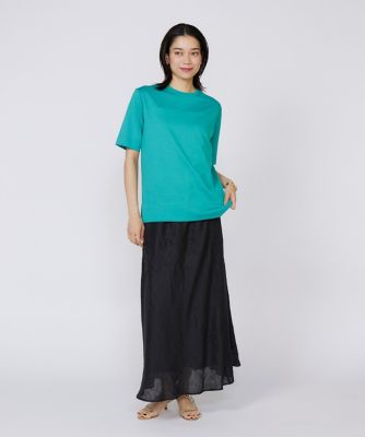 《大きいサイズ》サイドスリットデザインＴシャツ（７１５２１９０８２９）