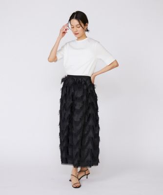 《大きいサイズ》サイドスリットデザインＴシャツ（７１５２１９０８２９）