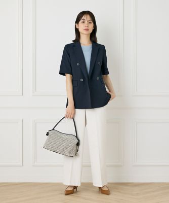 《ＦＡＶＯＲＩＴＥ》ラフィア風ワンハンドルバッグ《ＭＡＲＣＯ　ＭＡＳＩ》（７１５２２０１３０９）