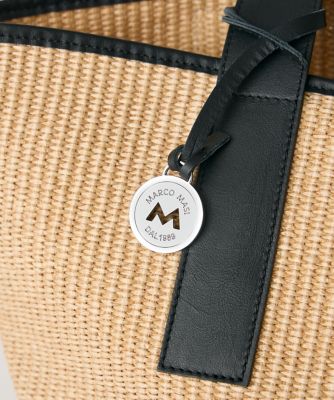 《ＦＡＶＯＲＩＴＥ》ラフィア風トートバッグ《ＭＡＲＣＯ　ＭＡＳＩ》（７１５２２０１３１１）