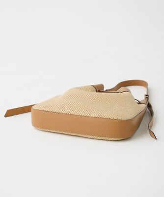 《ＳＵＰＥＲＩＯＲ　ＣＬＯＳＥＴ》異素材コンビショルダーバッグ《ＬＯＲＩＳＴＥＬＬＡ》（７１５２２０６３０１）