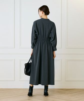 バンドカラーワンピース（7153121006） | INED (Women