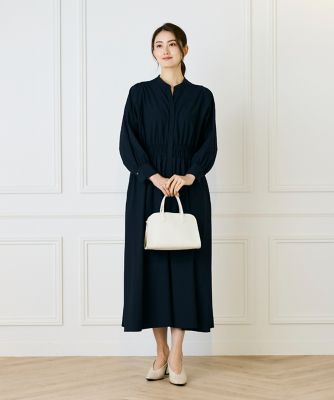 バンドカラーワンピース（7153121006） | INED (Women