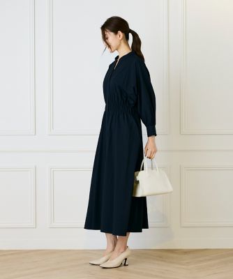 バンドカラーワンピース（7153121006） | INED (Women