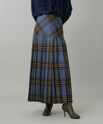 SUPERIOR CLOSET (Women)/スーペリアクローゼット ヨーク切り替えスカート《O'neil of Dublin》(7153152619) 64ライトグレー ロングスカート【三越伊勢丹/公式】