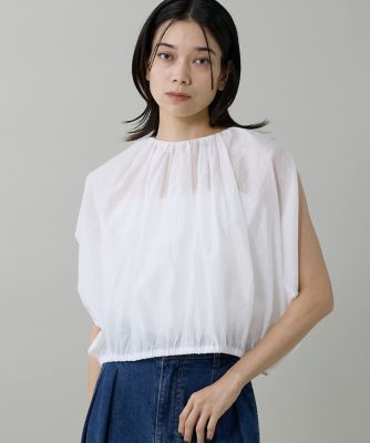 新品未使用　crinkle crinkle クリンクル　フリルシャツ クリンクル フリルシャツ レディース SIZE F (M) crinkle 中古
