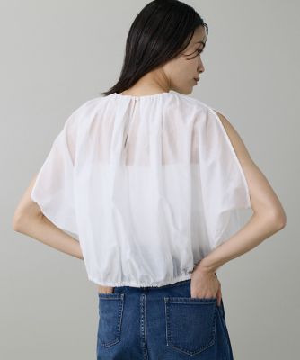 スリットスリーブブラウス（7153182002） | INED (Women