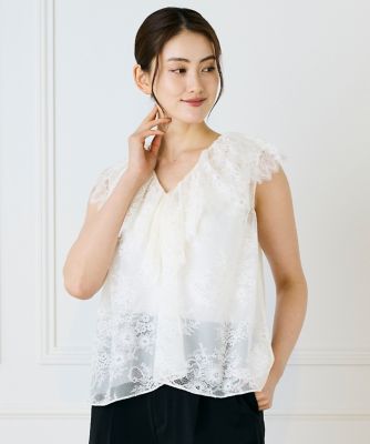 ＜INED (Women)＞レースベスト（７１５３１８２００３）