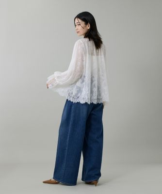 レースブラウス（7153182004） | INED (Women)/イネド