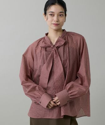 ルイーズジャボタイブラウス　綿 Louiosy ブラウス シャツ 「大きいサイズ」 ベルスリーブ