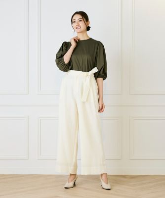 パフスリーブカットソー（7153190001） | INED (Women