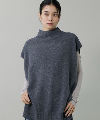 ハイネックロングTシャツ（7153190006） | INED