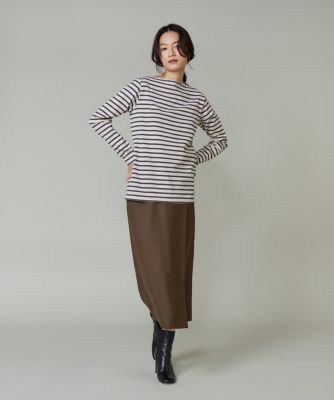 BOAT NECK L／S P．O． ボートネックカットソー