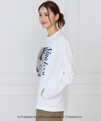 【極美品♡麻100%】ルグラジック　ラミーバンドカラーロングシャツ　定価1.8万 楽天市場】カーキ KHA:KI ロングスリーブ シャーリング Tシャツ